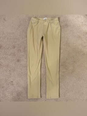 Children’s Place girls size 16 Beige/Tan Slim Straight Pants